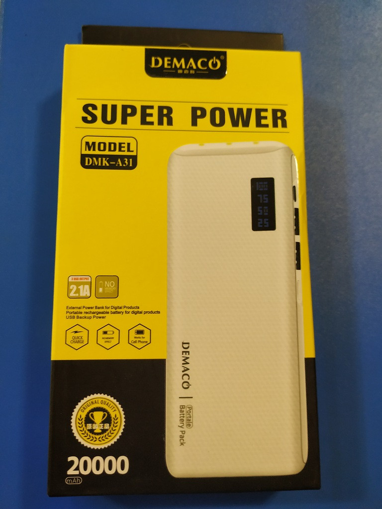 Power Bank портативное зарядное устройство А32