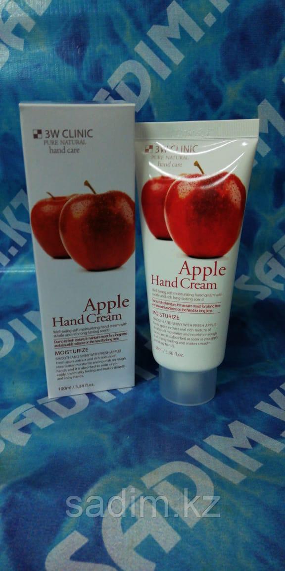 3W Clinic Apple Hand Cream 100 ml - Крем для рук с экстрактом яблока