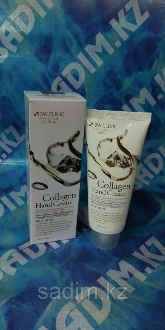 3W Clinic Collagen Hand Cream 100 ml - Крем для рук на основе коллагена