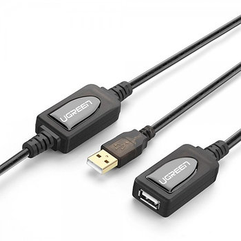 Кабель USB(m) - USB(f) удлинитель USB 2.0, 10m US121 (10321) UGREEN