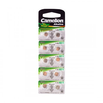 Батарейка CAMELION, AG11/LR58/362, Alkaline, 1.5V, 1 шт.