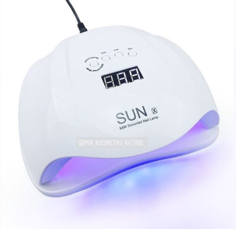 Гибридная лампа для ногтей SUN X UV/LED, 54 Вт