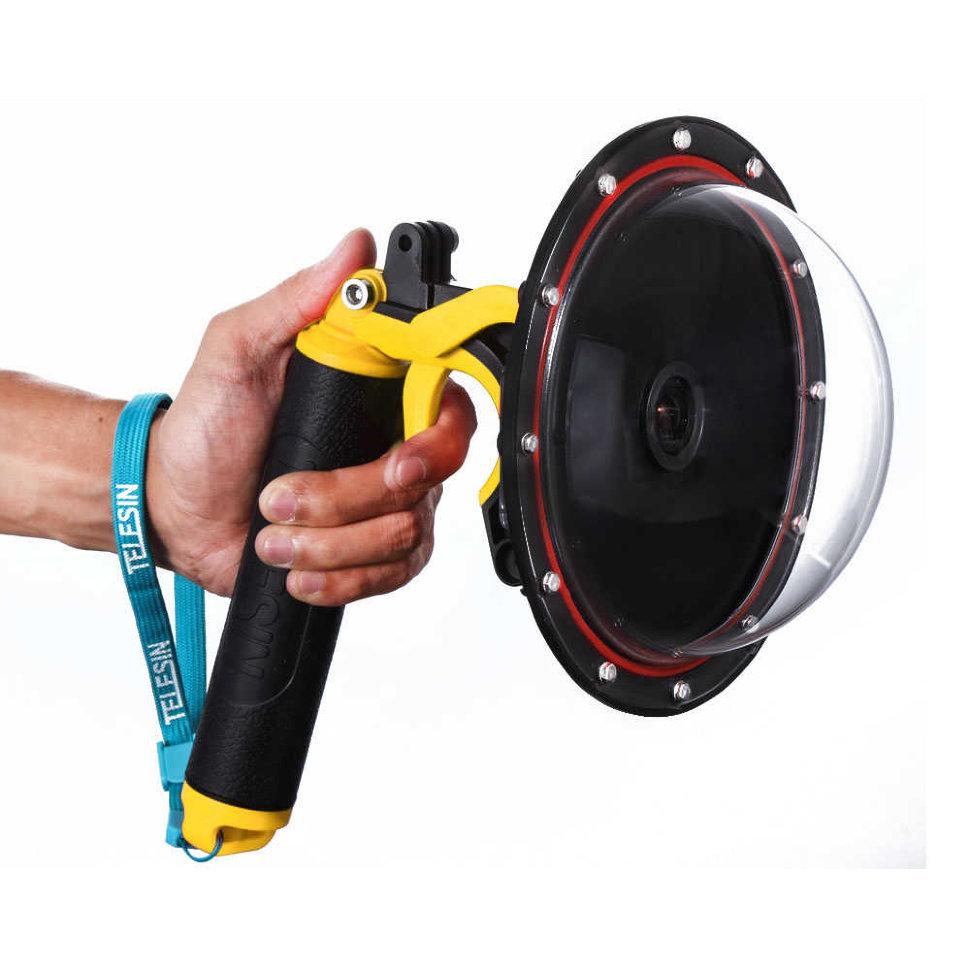 Dome Port TELESIN для GoPro HERO 8 Black - купол для съемок в воде 6" (15,24 см)