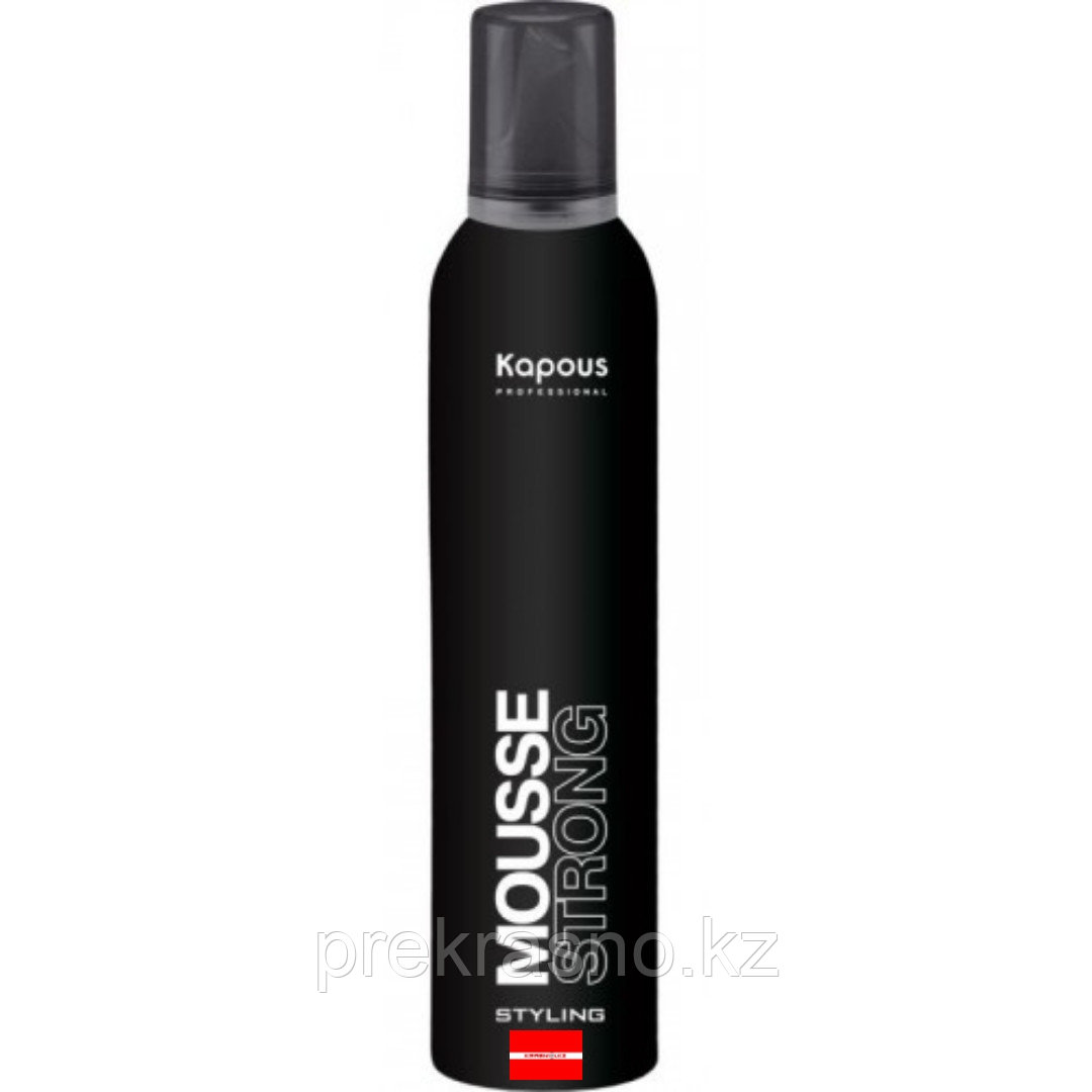 Мусс для волос 400мл сильной фиксации Kapous Mousse Strong