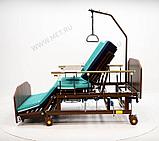 МЕТ REMEKS XL Механическая медицинская кровать с переворотом и туалетом, с увеличенной шириной ложа, фото 2