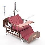 MET REVEL XL (120см) Электрическая медицинская кровать с переворотом и туалетом с увеличенным ложе, фото 2