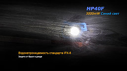 Фонарь налобный светодиодный Fenix HP-40F, 450 Lm, фото 3