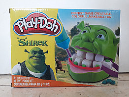 Игра Мистер Зубастик. Шрек. Shrek. Классный подарок. Play-Doh. Пластилин.