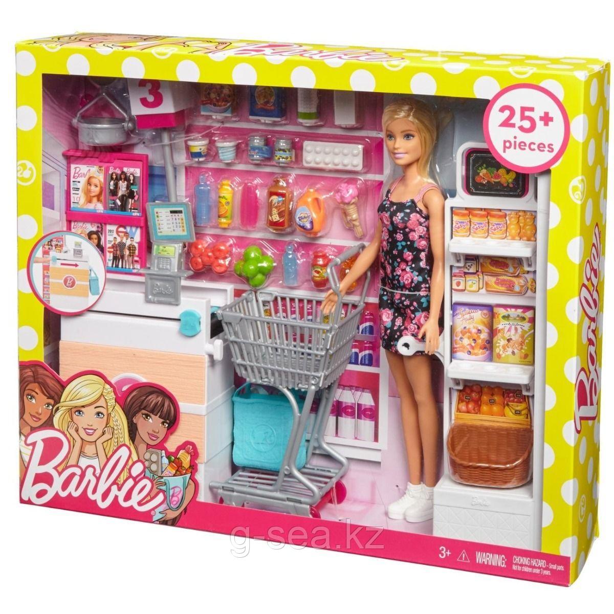 Barbie: Мебель и аксессуары: Игр.н-р Barbie "Супермаркет" - фото 3 - id-p80571134