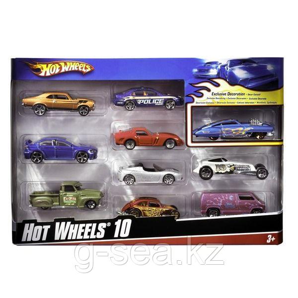 Hot Wheels: Basic. Набор из 10 машинок