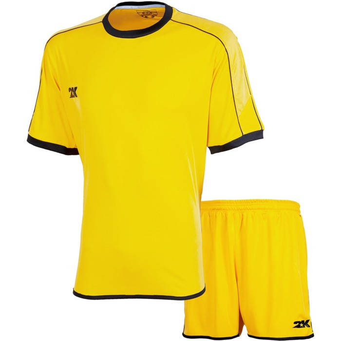 Комплект футбольной формы 2K Sport Siena, yellow/yellow/black, размер XXL