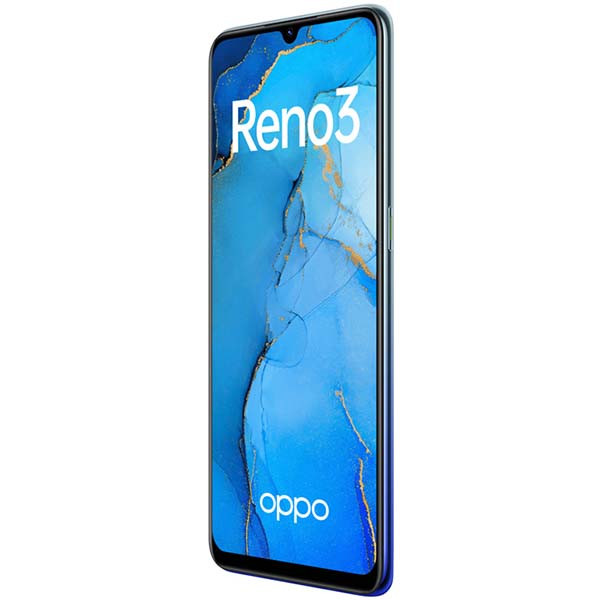 Смартфон OPPO Reno3 (Auroral Blue, 657236) - фото 3 - id-p80390025