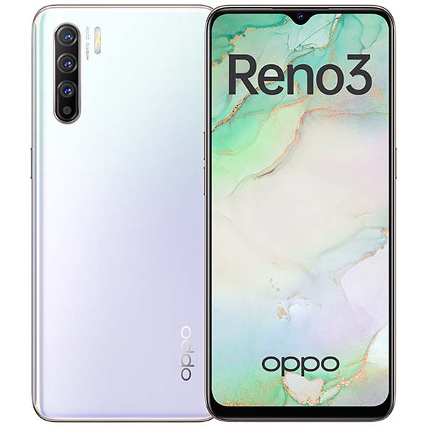 Смартфон OPPO Reno3 (Sky White, 657243) - фото 2 - id-p80390027