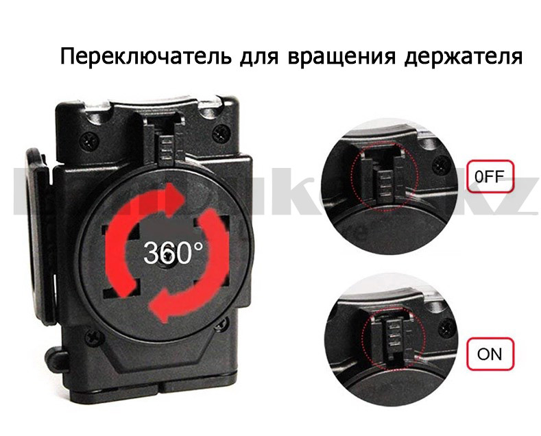 Автодержатель для телефона на присоске гибкий держатель поворотом на 360 градусов Universal Holder 06S - фото 8 - id-p80631121