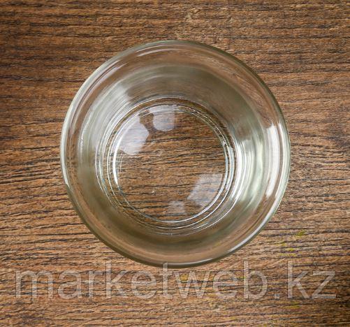 Подсвечник стекло на 1 свечу "Стаканчик" прозрачный 4,5х6х6 см - фото 2 - id-p80635118