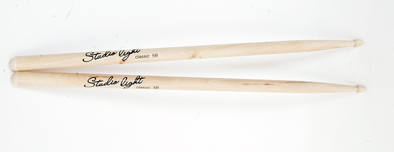 Барабанные палочки, деревянный наконечник, Leonty  Studio Light 5В, SL5BW
