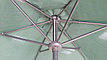 Садовый зонт угловой с лебедкой, фото 3