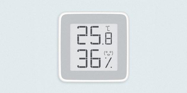 Комнатный термометр - гигрометр Xiaomi с дисплеем E Ink. Бесплатная доставка - фото 2 - id-p80645370