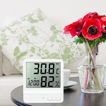 Гигрометр / Термометр / Часы CX-301 .