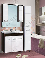 Шкаф зеркальный VAKO "Флора 800" венге со светом