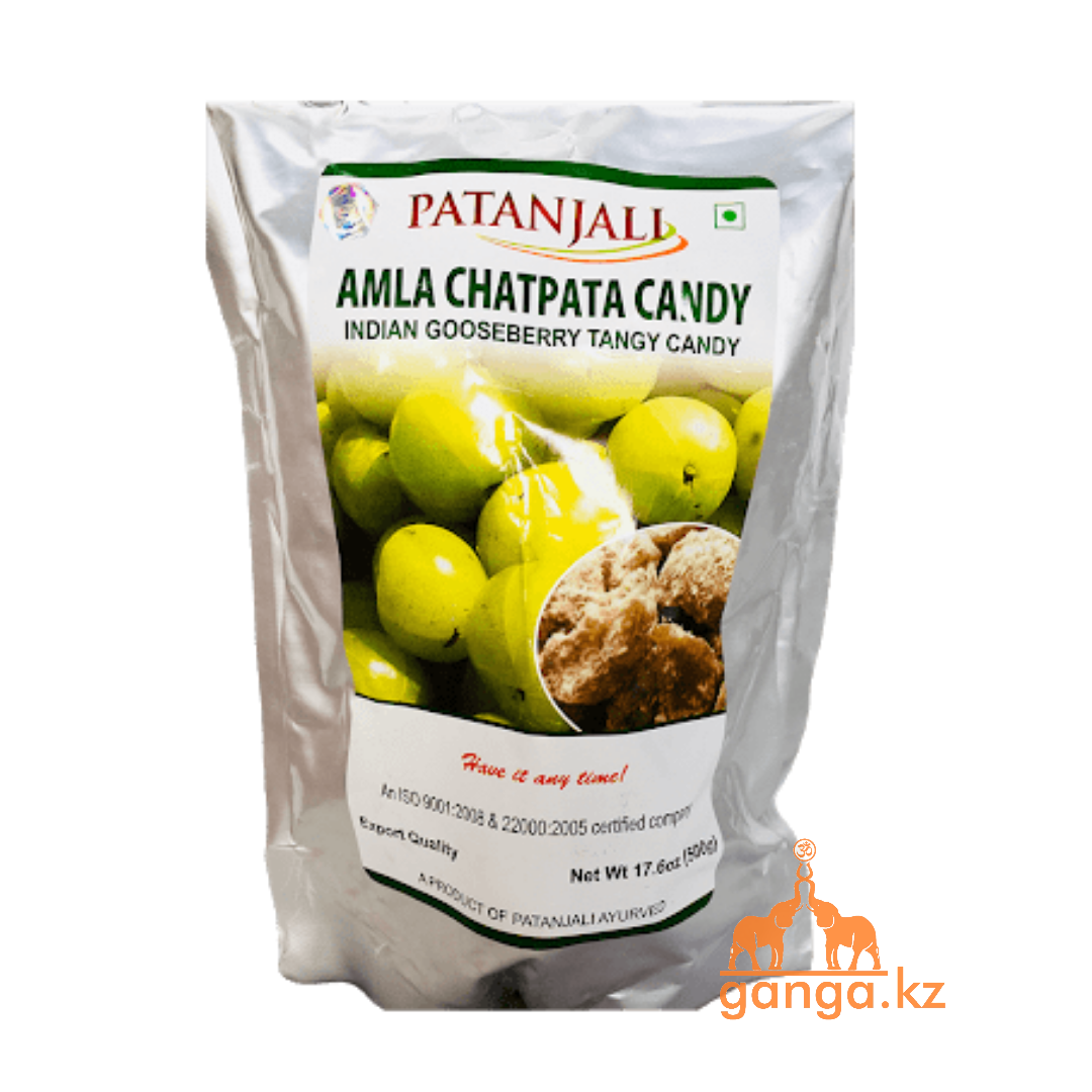 Амла засахаренная со специями (Amla Chatpata Candy PATANJALI), 500 г.