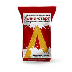 КОРМ ЭНЕРГЕТИЧЕСКИЙ "АЛНИ-СТАРТ" ДЛЯ ДОЙНЫХ КОРОВ С ГЕПАТОПРОТЕКТОРОМ