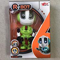Интерактивный Робот Литой Metal Robot зеленый