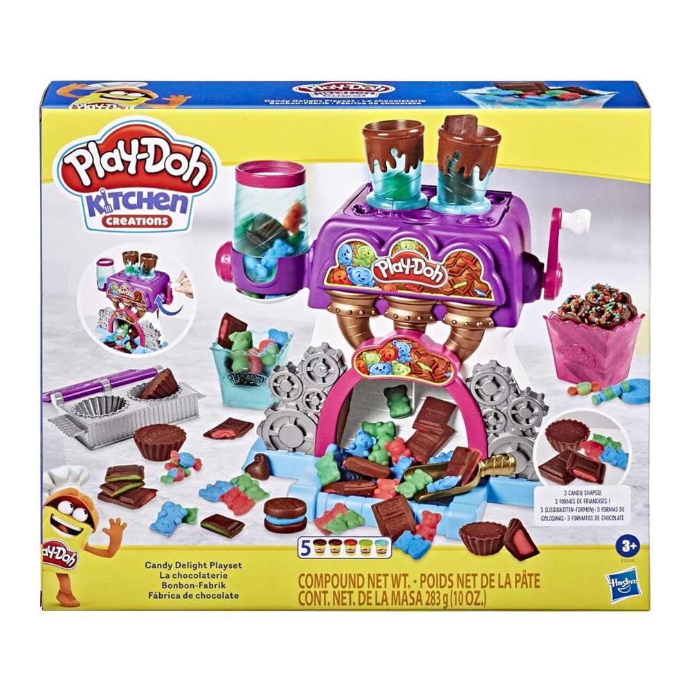 Hasbro Play-Doh "Кухня" Игровой набор "Конфетная фабрика", Плей-До