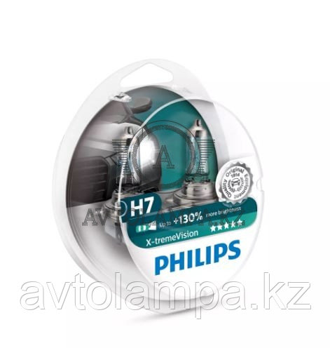 12972XVS2 H7 12V 60/55W Philips X-TremeVision  Штатная галогенная лампа