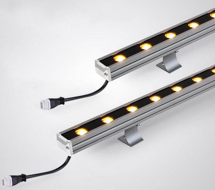 Светодиодные линейные прожекторы 24Вт RGB, фото 1