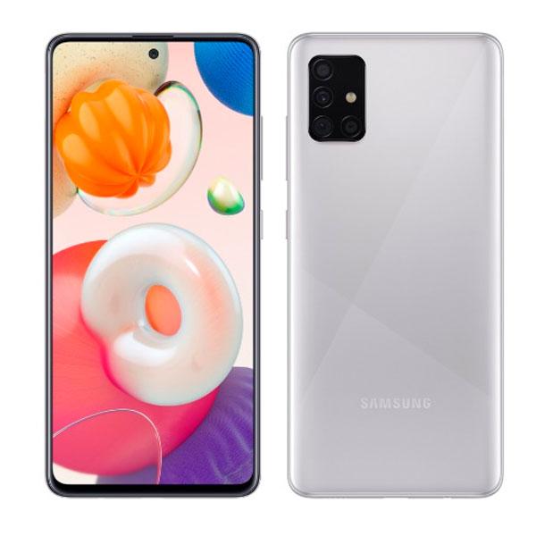 Смартфон Samsung Galaxy A51 64Gb (Silver, SM-A515FMSUSKZ) - фото 4 - id-p80390055