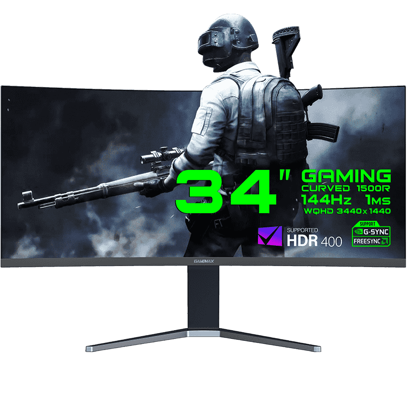 Монитор ЖК 34" GameMax GMX34CKXQ UltraWide QHD