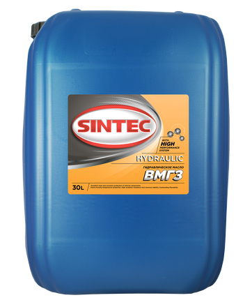 Гидравлическое всесезонное масло SINTEC ВМГЗ (30л)