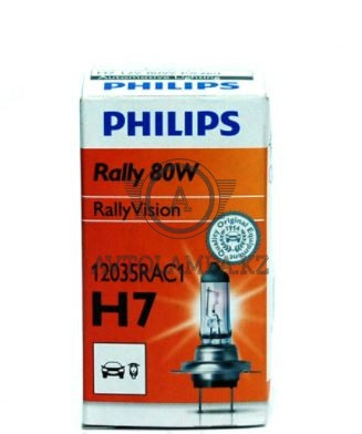 12035RAB1 H7 12V 80W Philips RallyVision  Штатная галогенная лампа