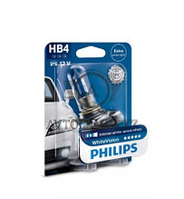 9006WHVB1 HB4 12V  Philips White Vision Штатная галогенная лампа