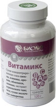 При эпилепсии "Витамикс"- природные витамины, гранулы, 120г