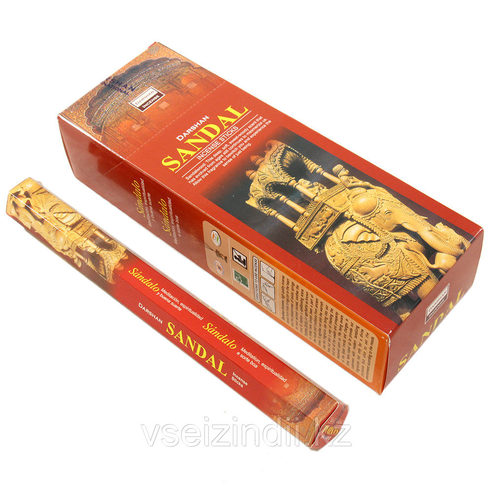 Благовония угольные заводские Darshan Sandal