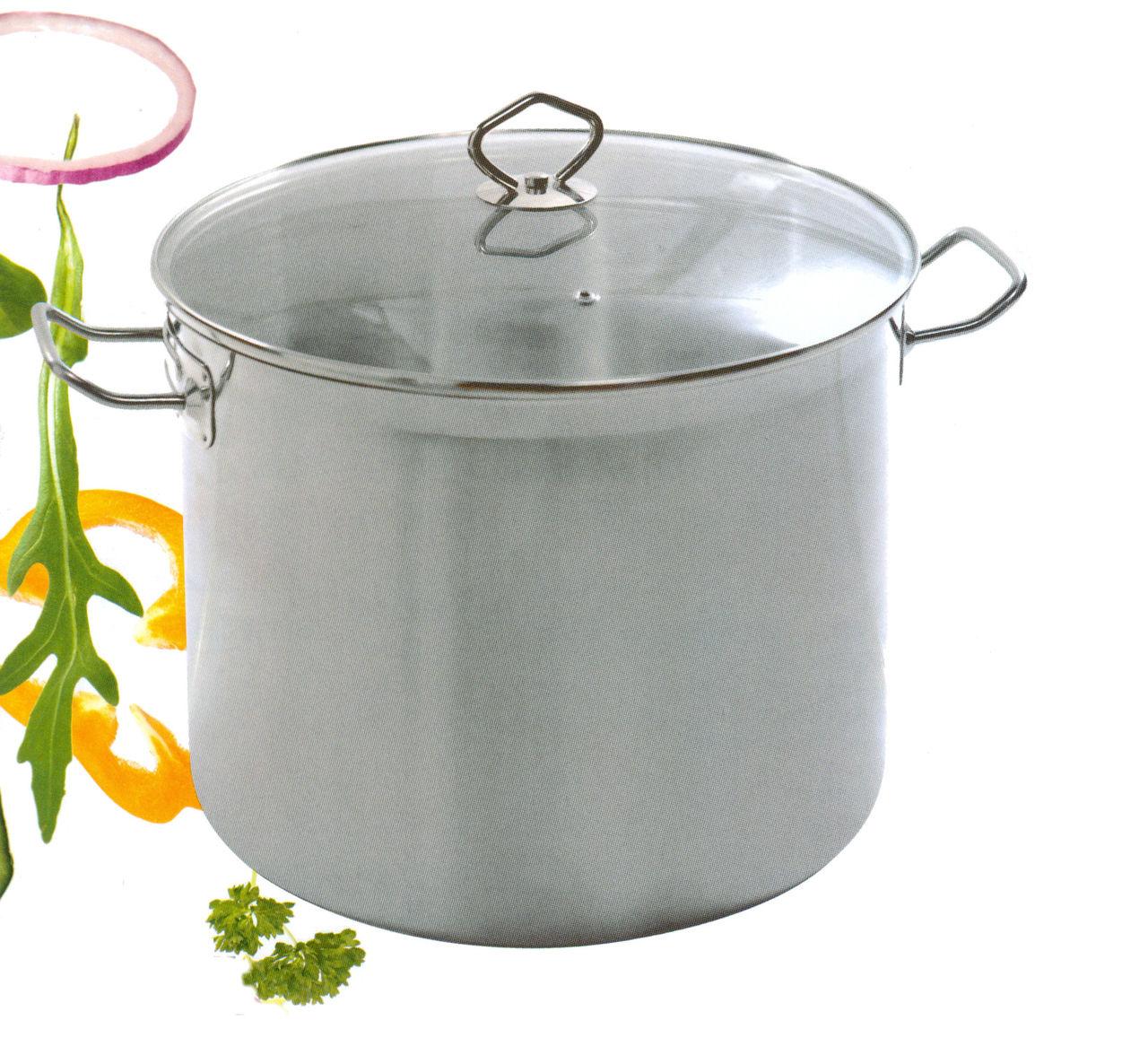 Кастрюля с крышкой 20 л, Ø 30 см " Vitalo" - "BIG" (SSW Berlin, Германия), фото 1