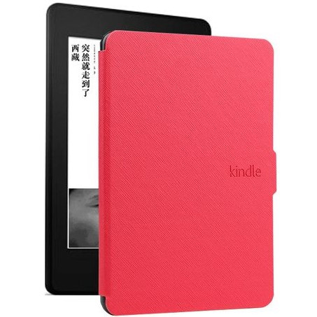 Кожаный чехол для Amazon Kindle 8 (красный)