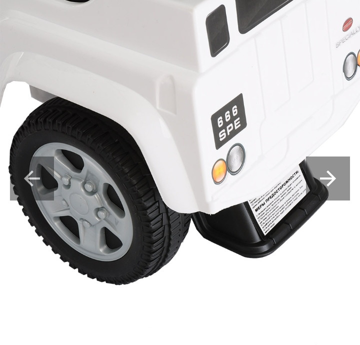 Каталка Pituso Strong White/Белый