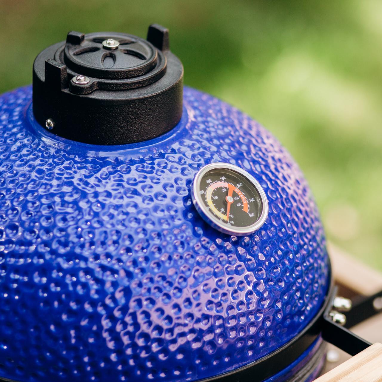 Гриль - барбекю керамический ,,CAMADO GRILL'' 14 дюймовый - Blue