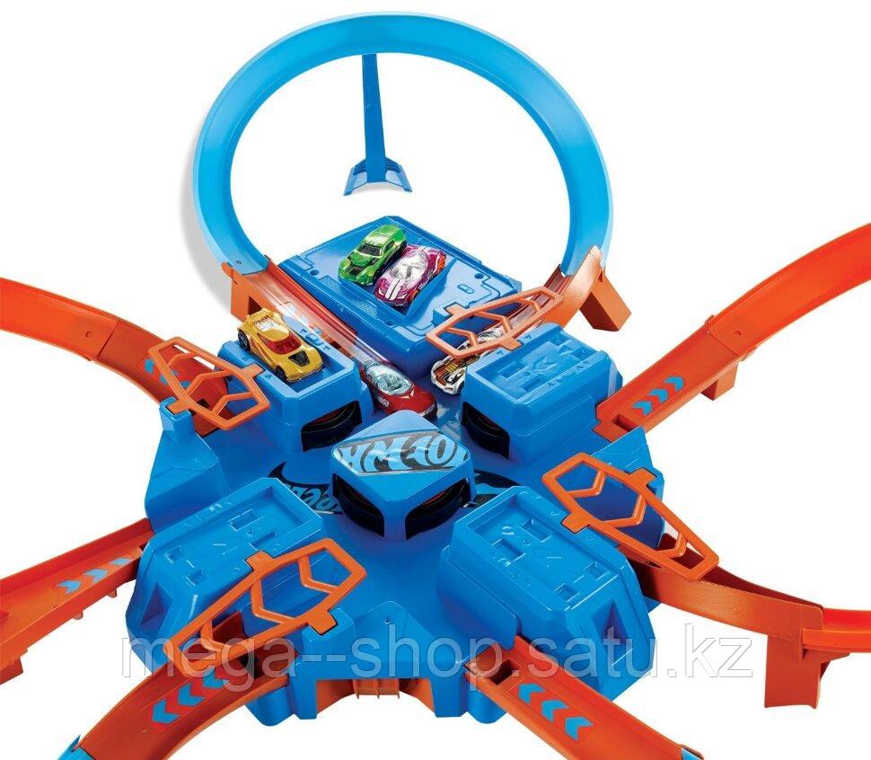 Трек Хот Вилс Hot Wheels Criss Cross Crash Track Set - «опасный перекресток» «авария крест накрест» - фото 3 - id-p80733284