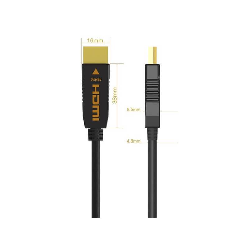 Оптический HDMI кабель HC50 (50м) - фото 4 - id-p80748918