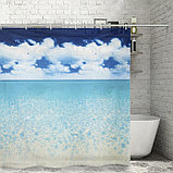 Штора для ванной комнаты Доляна «Море», 180×180 см, EVA, фото 2