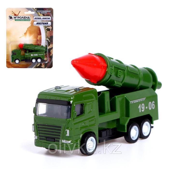 Машина металлическая «Военная техника», инерция, МИКС