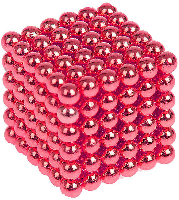 Антистресс магнитный Мини-Неокуб, 216 шариков d=0.3 см. (малиновый) - фото 1 - id-p80750975