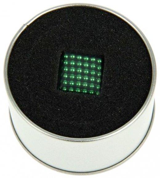 Антистресс магнитный Мини-Неокуб, 216 шариков d=0.3 см. (зеленый) - фото 2 - id-p80750976