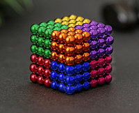 Антистресс магнитный Неокуб, 216 шариков d=0.5 см. (8 цветов)