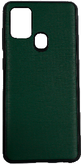 Чехол A-case для Samsung A21S LV Leather Series (Green, 002426)