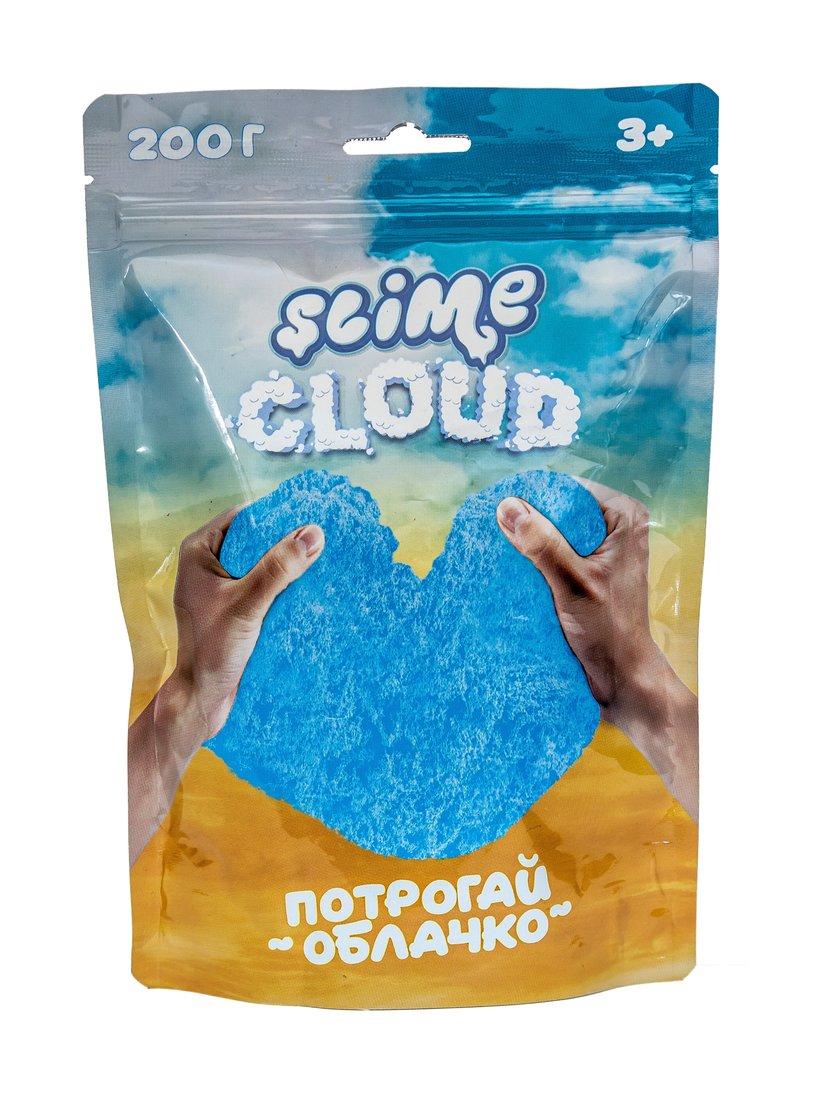 Жвачка для рук Cloud-Slime Воздушный слайм "Голубое Небо" с ароматом тропик, 200 гр.